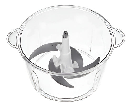 Picadora De Alimentos American 9501 1.8 Lt 4 Cuchillas Color Blanco