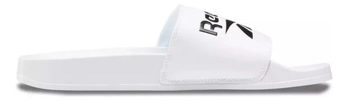 Sandalias Reebok Classic Slid Unisex Comodidad Y Moda Blanco Lisa 28 Mx