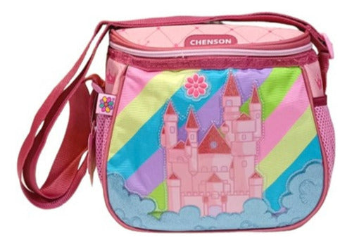 Lonchera Escolar Happy Girl Cast Hg66031-p Color Multicolor Castillo