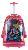 Mochila Chenson Con Ruedas Princesa Peach Mario Bros  Peam Azul Peam