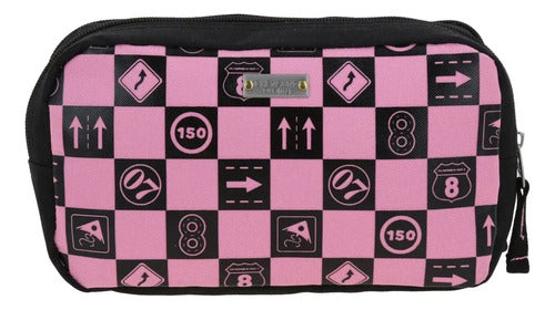 Lapicera Estuche Chenson Mario Bros Gogo Negro Liso