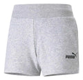 Short Puma Ess 4 Sweat Dama Ajuste Cómodo Gris Lisa Xl