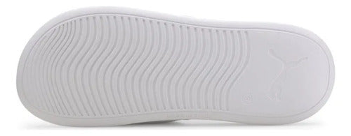 Sandalias Puma Popcat Unisex Ideal Para Uso Diario Blanco Lisa 23 Mx