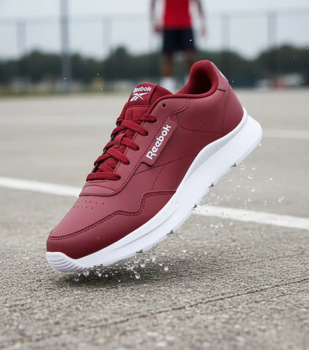 Tenis Reebok Ramble Unisex 100209143 Máxima Comodidad Rojo Lisa 31 Mx