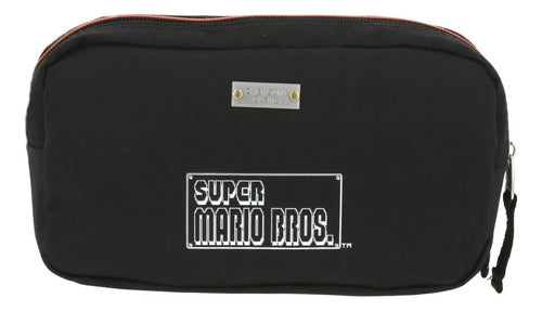 Lapicera Estuche Chenson Mario Bros Fuego Negro Lisa