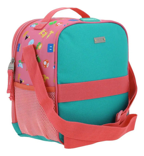 Lonchera Térmica Chenson Mario Bros Princesa Peach Shaw Bicolor Estampado