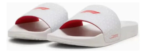 Sandalias Puma F1 Leadcat 2.0 Caballero Ultra Confortables Blanco Lisa 26 Mx