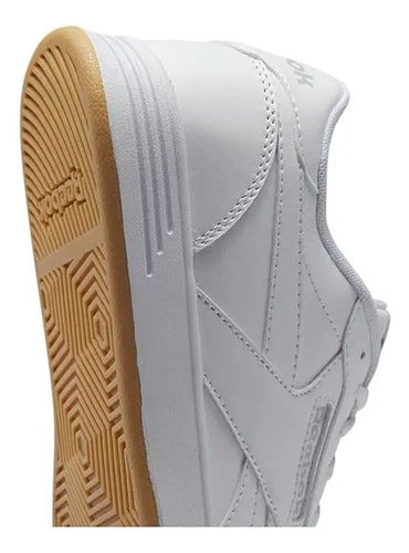 Tenis Reebok Court Advance Unisex 100010616 En Tendencia Blanco Lisa 29 Mx