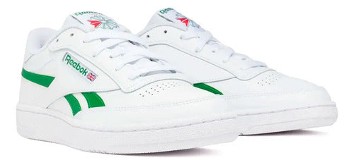 Tenis Reebok Club C Revenge Casual Moderno Blanco Lisa 30 Mx