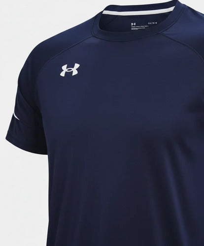 Playera Under Armour M's Golazo 3.0 Jersey Icónica Azul Oscuro Lisa Xxl