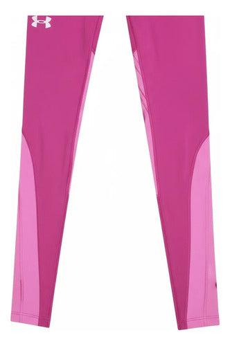 Leggings Deportivos Under Armour Mileage Q4 Novelty Tight Rosa Mexicano Lisa Xs