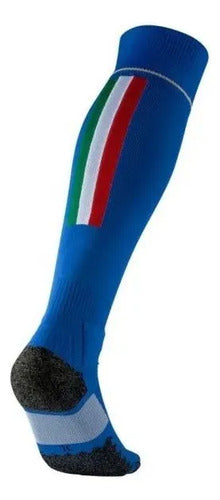 Calcetas Puma Figc Italia Separate 74884701 Oiginal Azul Lisa 25-27