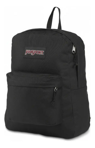 Mochila Jansport Superbreak Js0a4qut008 Escolar Urbana Negro Lisa