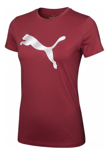Playera Puma Dama Mass Merchants Tee 67993397 Moda Vino Lisa S