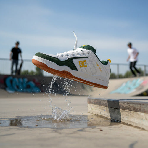 Tenis Dc Shoes Havoc Mx000019whgr Caballero Moda Urbana Multicolor Lisa 25.5 Mx