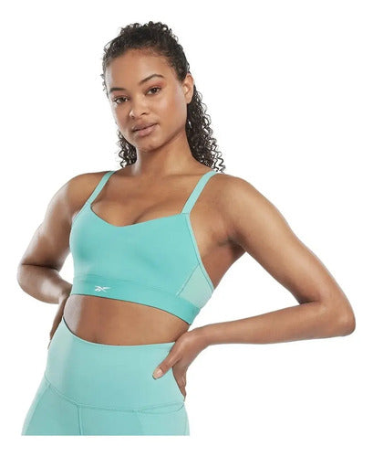 Sujetador Deportivo Reebok Dama Suave Al Tacto Agua