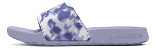 Sandalias Under Armour Dama Gnite Select Graphic 3027223500 Lila Lisa 27 Mx