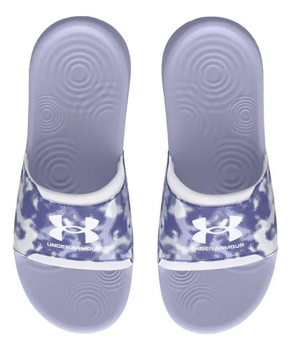 Sandalias Under Armour Dama Gnite Select Graphic 3027223500 Lila Lisa 27 Mx