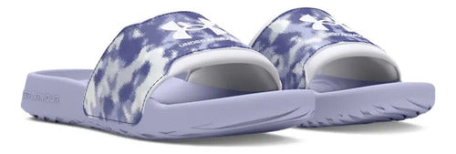 Sandalias Under Armour Dama Gnite Select Graphic 3027223500 Lila Lisa 27 Mx
