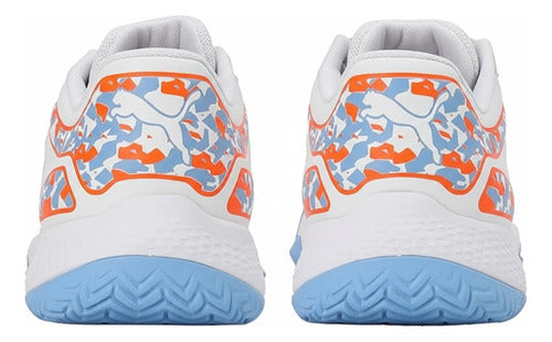 Tenis Puma Solarcourt Rcttenc Unisex Pádel 10729602 Original Multicolor Lisa 27.5 Mx
