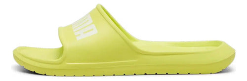 Sandalias Puma Divecat V2 Lite Unisex Casual Verde Limón Lisa 29 Mx