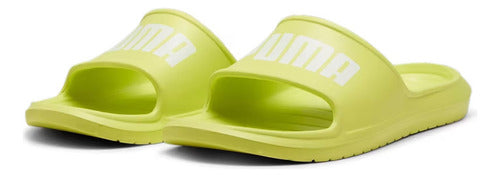 Sandalias Puma Divecat V2 Lite Unisex Casual Verde Limón Lisa 29 Mx