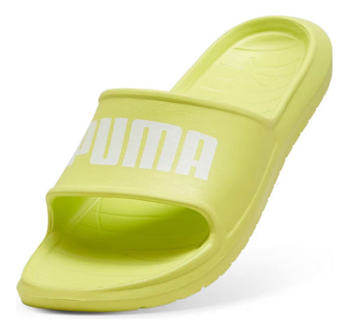 Sandalias Puma Divecat V2 Lite Unisex Casual Verde Limón Lisa 29 Mx