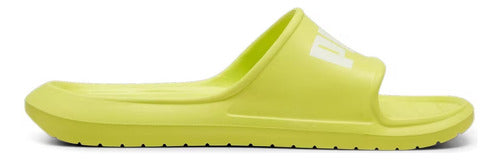 Sandalias Puma Divecat V2 Lite Unisex Casual Verde Limón Lisa 29 Mx