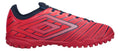 Tacos Umbro Velocita Elixir Club Tf Caballero Fútbol Soccer Rojo 27.5 Mx
