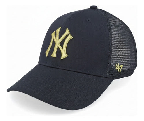 Gorra 47 Brand Branson, '47 Mvp New York Yankees Icónica Bicolor Unitalla Lisa
