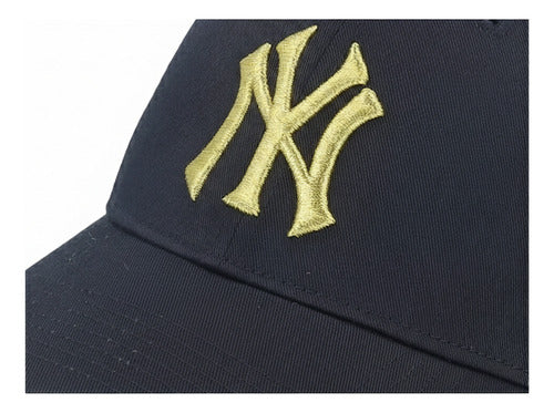 Gorra 47 Brand Branson, '47 Mvp New York Yankees Icónica Bicolor Unitalla Lisa
