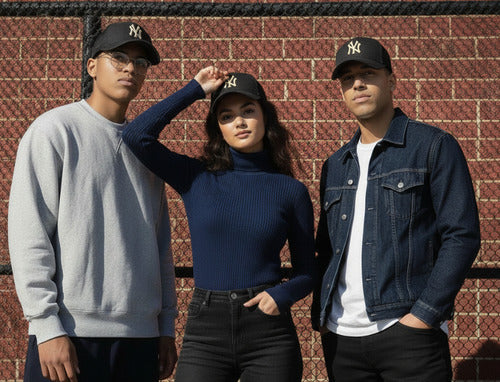 Gorra 47 Brand Branson, '47 Mvp New York Yankees Icónica Bicolor Unitalla Lisa