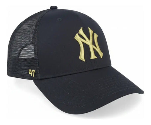 Gorra 47 Brand Branson, '47 Mvp New York Yankees Icónica Bicolor Unitalla Lisa