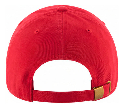 Gorra 47 Brand Ballpark Script Shot Chicago Bulls Clásica Rojo Unitalla Lisa