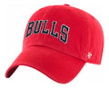 Gorra 47 Brand Ballpark Script Shot Chicago Bulls Clásica Rojo Unitalla Lisa