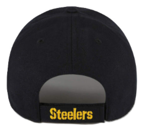 Gorra 47 Brand Pittsburgh Steelers Clásica Ajustable Negro Unitalla Lisa