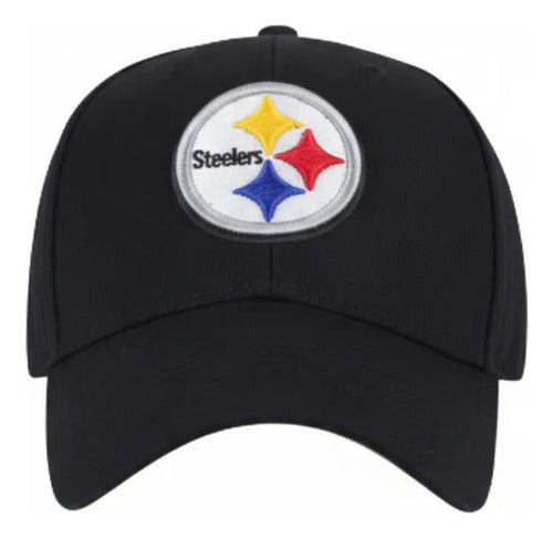 Gorra 47 Brand Pittsburgh Steelers Clásica Ajustable Negro Unitalla Lisa