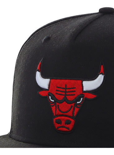 Gorra 47 Brand Chicago Bulls Strapback 47 Captain Dt Negro Unitalla Lisa