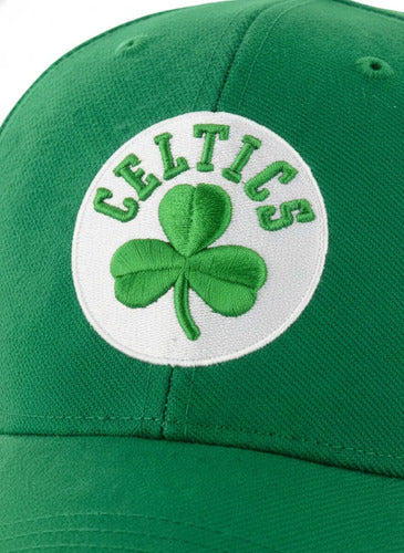 Gorra 47 Brand Boston Celtics Sure Shot 47 Mvp Ajustable Verde Unitalla Lisa