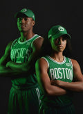 Gorra 47 Brand Boston Celtics Sure Shot 47 Mvp Ajustable Verde Unitalla Lisa