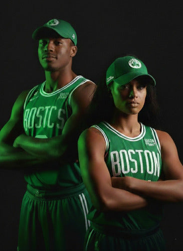 Gorra 47 Brand Boston Celtics Sure Shot 47 Mvp Ajustable Verde Unitalla Lisa