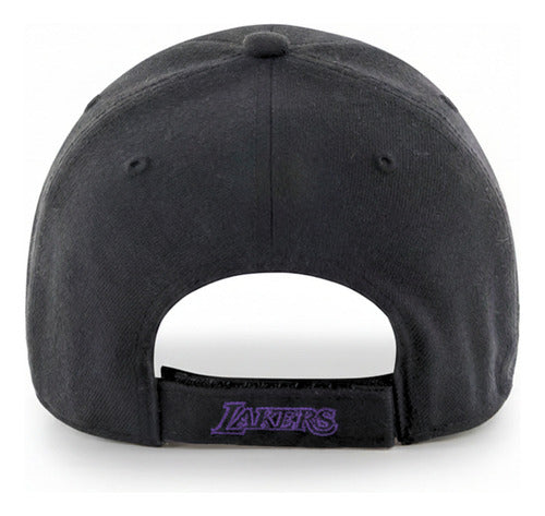 Gorra 47 Brand Ballpark Los Angeles Lakers Clásica Bicolor Unitalla Lisa