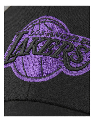 Gorra 47 Brand Ballpark Los Angeles Lakers Clásica Bicolor Unitalla Lisa