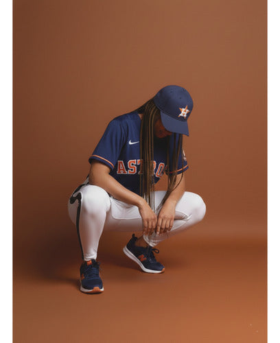 Gorra 47 Brand Cold Zone Houston Astros, Clásica Ajustable Azul Marino Unitalla Lisa
