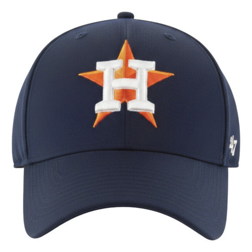 Gorra 47 Brand Cold Zone Houston Astros, Clásica Ajustable Azul Marino Unitalla Lisa