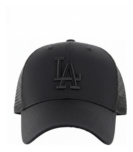 Gorra 47 Brand Branson Los Angeles Dodgers, Original Negro Unitalla Lisa