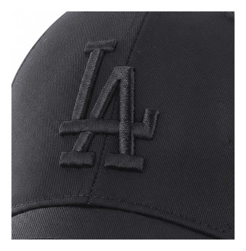 Gorra 47 Brand Branson Los Angeles Dodgers, Original Negro Unitalla Lisa