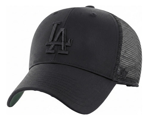 Gorra 47 Brand Branson Los Angeles Dodgers, Original Negro Unitalla Lisa