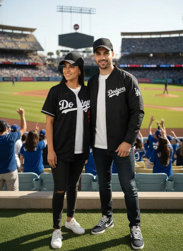 Gorra 47 Brand Branson Los Angeles Dodgers, Original Negro Unitalla Lisa