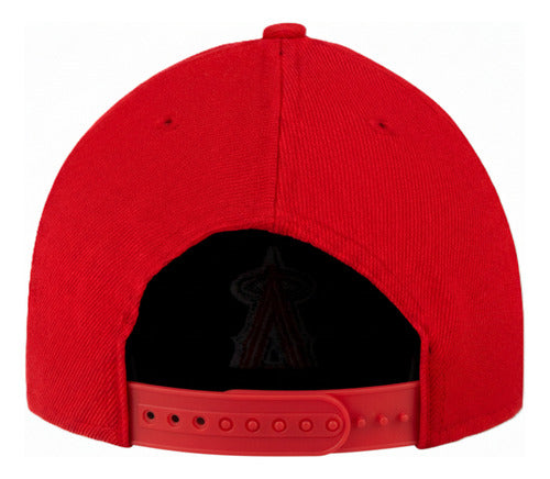 Gorra 47 Brand Los Angeles Angels, Ajustable Clásica Rojo Unitalla Lisa